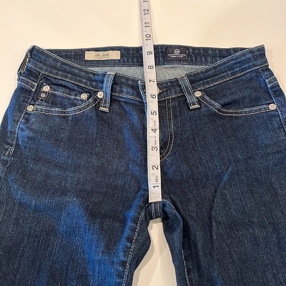 Ag Adriano Goldschmied The Stilt Cigarette Leg Size 25R - Picture 5 of 16